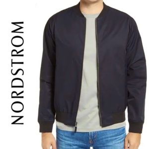 Calibrate Men’s Black Bomber Jacket L NEW